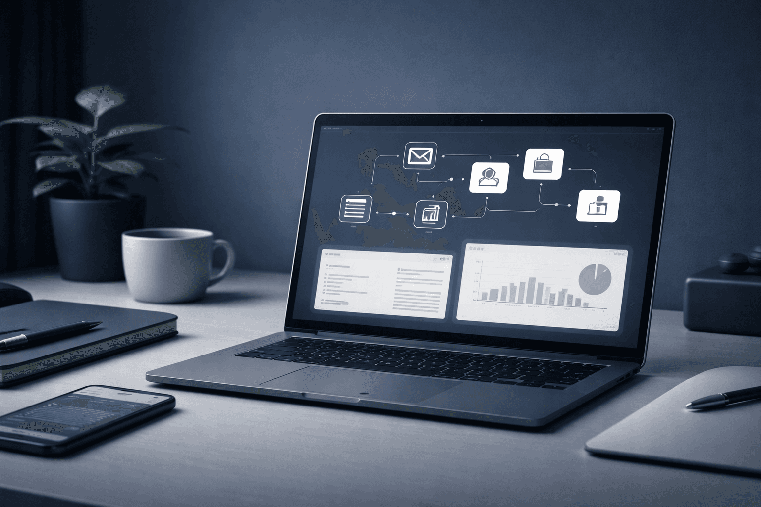 Adminisztráció automatizálás vizuál